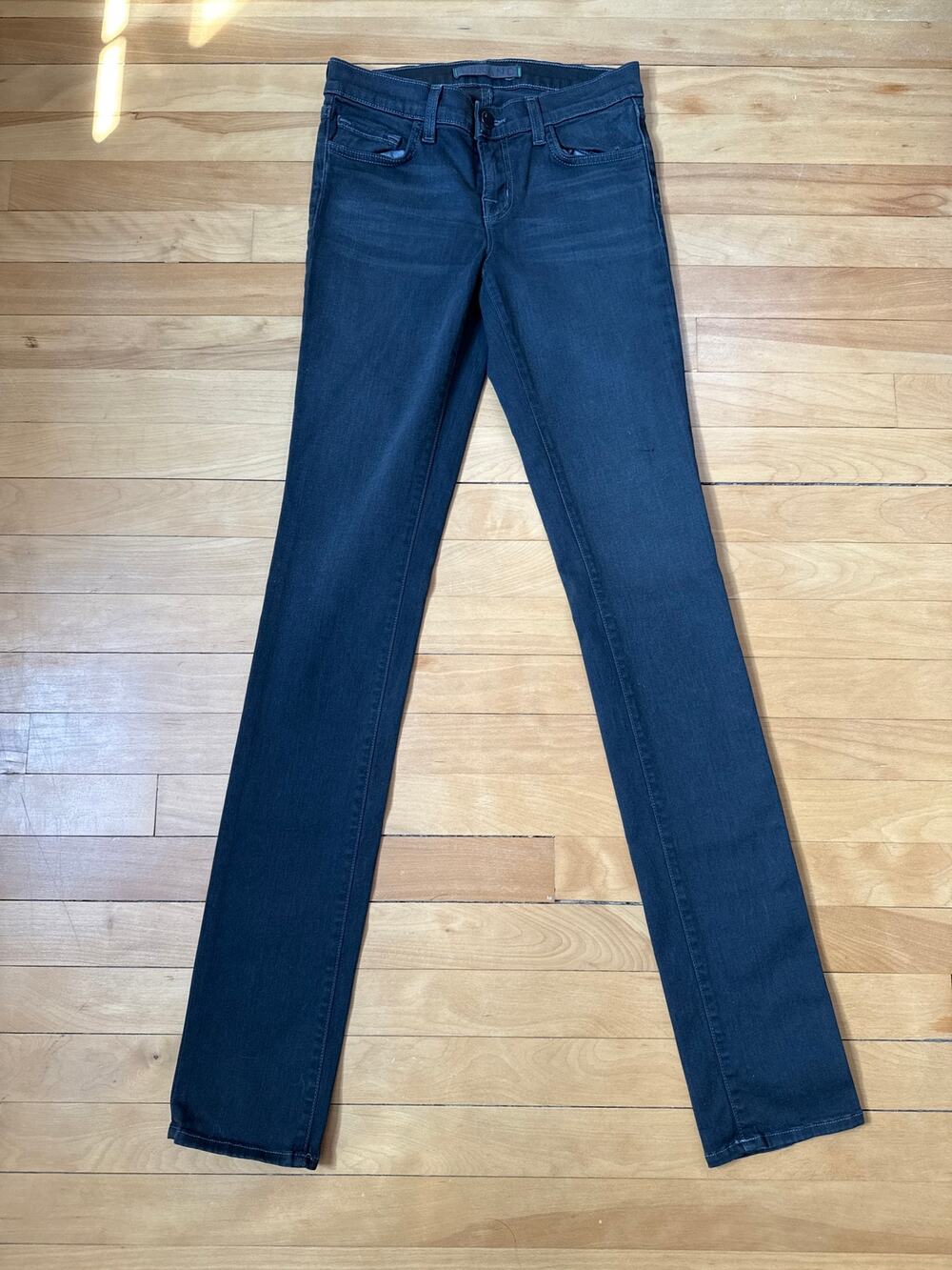 Vintage J Brand Jeans Size 25 Pencil Leg Gray Cut 8713 Dare Wash Made in CA EUC